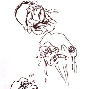 Ed Edd n Eddy "Crying Edd" Sketch by Raven M